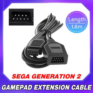 1.8M Sega Mega Drive/Genesis 9-Pin Controller Extension Cord