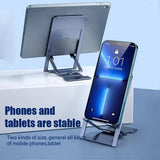 Adjustable Folding Desk Mobile Phone Stand Mount Holder For iPhone iPad Tablet