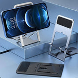 Adjustable Folding Desk Mobile Phone Stand Mount Holder For iPhone iPad Tablet