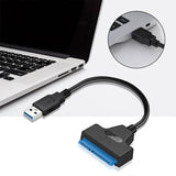 USB 3.0 to SATA External Converter Adapter Cable Lead for 2.5" HDD SSD SATA III