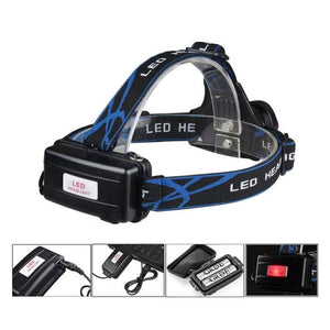 LED Headlamp Rechargeable Headlight Light Head Torch Lamp Flashlight AU Stock