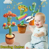 Talking Toy Dancing Cactus Doll Speak Talk Sound Record Repeat Kawaii Funny Toy