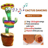 Talking Toy Dancing Cactus Doll Speak Talk Sound Record Repeat Kawaii Funny Toy