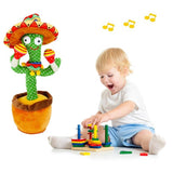 Talking Toy Dancing Cactus Doll Speak Talk Sound Record Repeat Kawaii Funny Toy