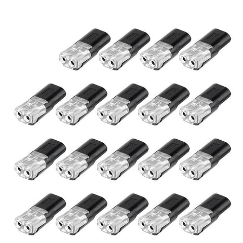 10 PCS D2 Electrical Wire Connectors for Automotive Strip Light