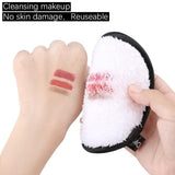 1/3X Reusable Microfiber Makeup Remover Pads - Gentle Facial Cleansing