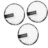 1/3X Reusable Microfiber Makeup Remover Pads - Gentle Facial Cleansing