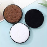 1/3X Reusable Microfiber Makeup Remover Pads - Gentle Facial Cleansing