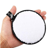 1/3X Reusable Microfiber Makeup Remover Pads - Gentle Facial Cleansing