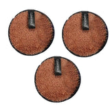 1/3X Reusable Microfiber Makeup Remover Pads - Gentle Facial Cleansing