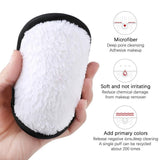 1/3X Reusable Microfiber Makeup Remover Pads - Gentle Facial Cleansing