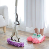 2 Pair Lazy Mop Slipper Floor Polishing Cleaning Sock Shoe Mopping Slipper Cover