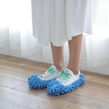 2 Pair Lazy Mop Slipper Floor Polishing Cleaning Sock Shoe Mopping Slipper Cover