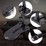 2xVehicle Access Roof Of Car Door Step Doorstep Rooftop Latch Pedal Hook Folding