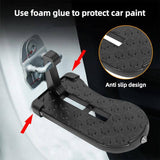 2xVehicle Access Roof Of Car Door Step Doorstep Rooftop Latch Pedal Hook Folding