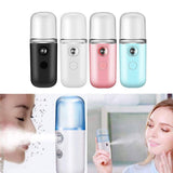 Face Moisturizing Mist Spray Machine USB Nano Facial Mister Facial Humidifier