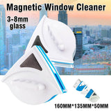 Double Sided Magnetic Window Cleaner Glazed Window Glass Wiper Clean Brush Tools