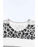 Azura Exchange Leopard Print V-Neck Top - 2XL