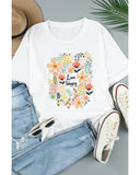 Azura Exchange Floral Print T-Shirt - XL