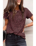 Azura Exchange Cheetah Print Short Sleeve T-Shirt - 2XL