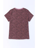 Azura Exchange Cheetah Print Short Sleeve T-Shirt - 2XL