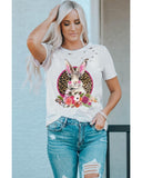 Azura Exchange Distressed Bunny T Shirt - M