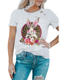 Azura Exchange Distressed Bunny T Shirt - M