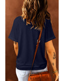 Azura Exchange American Woman Eagle Wing Flag Graphic Tee - L