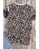 Azura Exchange Animal Print Bleached T-Shirt - XL