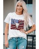 Azura Exchange American Flag Graphic Tee - XL