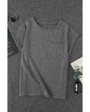 Azura Exchange Pocketed Tee with Side Slits - 2XL