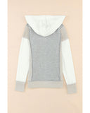 Azura Exchange Patchwork Knit Hoodie - M