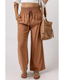 Azura Exchange Elastic Waist Casual Wide Leg Pants - XL