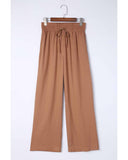 Azura Exchange Elastic Waist Casual Wide Leg Pants - XL