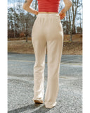 Azura Exchange Knit Pants with Drawstring Waist and Pockets - L