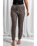 Azura Exchange Leopard Print Joggers - S