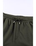 Azura Exchange Lounge Shorts with Tie Waist and Side Pockets - L