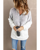 Azura Exchange Oversize Fluffy Fleece Pullover - XL