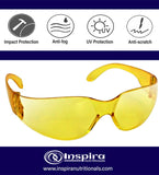 Protective Safety Glasses Yellow Lens