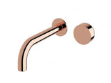 2020 shower Bath Rose Gold Burnished Gold Progressive Brass wall mixer tap faucet