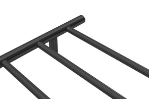 2023 Matte Black stainless steel Heated Towel Rail rack Round AU 1000*620mm Timer