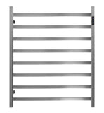 2023 Brushed Gunmetal stainless steel Heated Towel Rail rack Square AU 1000*850mm Timer