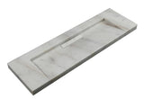 2023 Hand Crafted Marble Nature stone wash basin Carrara White Matt Grey Gloss Black wall hung