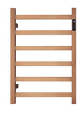 2023 Brushed Rose Gold Copper stainless steel Heated Towel Rail rack Square AU 650*450mm Timer