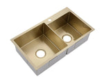 2022 Brushed Copper Rose gold stainless steel 304 double bowl kitchen sink