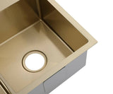 2022 Brushed Copper Rose gold stainless steel 304 double bowl kitchen sink