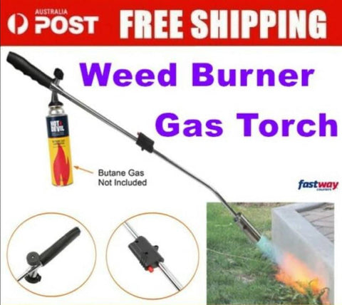 2021 New Garden Weed Blaster Blowtorch BURNER WEEDER BUTANE GAS PIEZO IGNITIONS ROUND UP