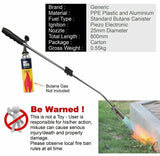 2021 New Garden Weed Blaster Blowtorch BURNER WEEDER BUTANE GAS PIEZO IGNITIONS ROUND UP