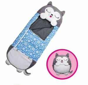 2022 Sleeping Bag Happy Nappers Kids Children Blanket Winter fluffy warm Xmas Gift