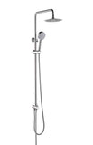 2023 Brushed Brass Gold Solid Stainless Steel 304 made shower set w diverter 200 mm head sprayer hand held head